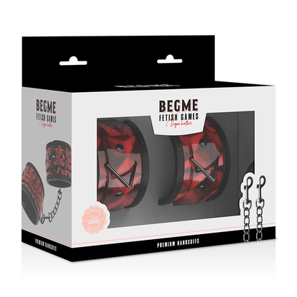 BEGME - MANETTE PREMIUM RED EDITION CON FODERA IN NEOPRENE - BEGME RED EDITION | Lingerie Harness Boutique