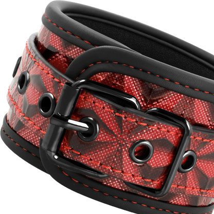 BEGME - POLSINI ALLA CAVIGLIA PREMIUM RED EDITION CON FODERA IN NEOPRENE - BEGME RED EDITION | Lingerie Harness Boutique