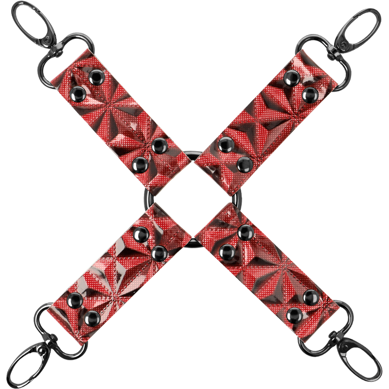BEGME - CRAVATTA DI MAIALE IN PELLE VEGANA PREMIUM EDIZIONE ROSSA - BEGME RED EDITION | Lingerie Harness Boutique