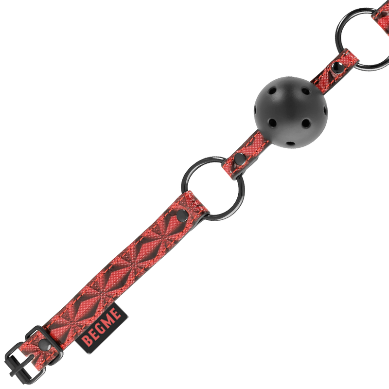 BEGME - EDIZIONE ROSSA IN PELLE VEGANA - BEGME RED EDITION | Lingerie Harness Boutique