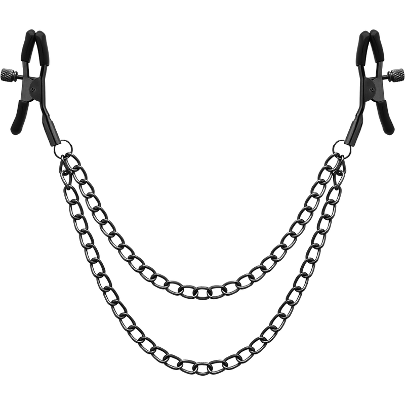 BEGME - CLIP PER CAPEZZOLI RED EDITION CON CATENA - BEGME RED EDITION | Lingerie Harness Boutique
