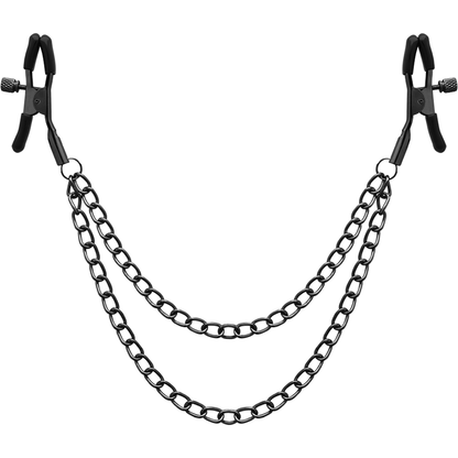 BEGME - CLIP PER CAPEZZOLI RED EDITION CON CATENA - BEGME RED EDITION | Lingerie Harness Boutique