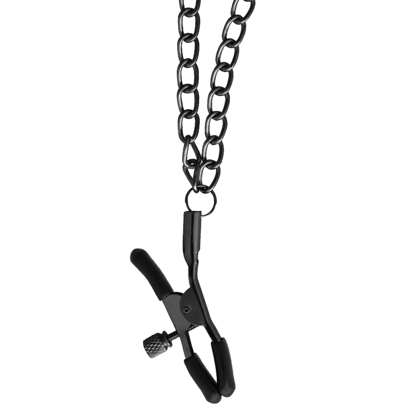 BEGME - CLIP PER CAPEZZOLI RED EDITION CON CATENA - BEGME RED EDITION | Lingerie Harness Boutique