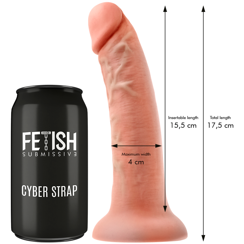 FETISH SUBMISSIVE CYBER STRAP - IMBRAGATURA CON DILDO E TELECOMANDO BULLET TECNOLOGIA WATCHME S - FETISH SUBMISSIVE | Lingerie Harness Boutique