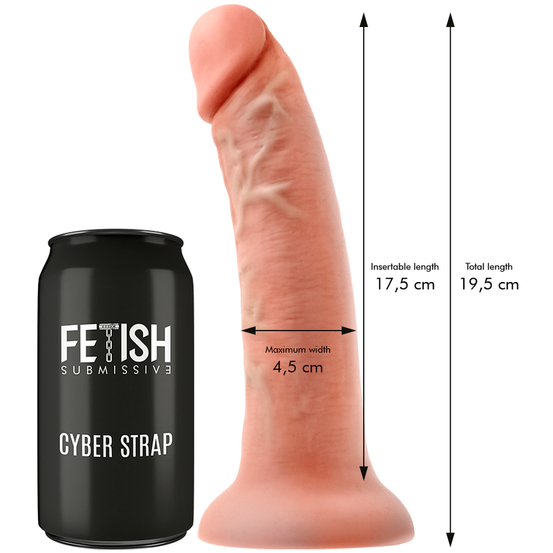 FETISH SUBMISSIVE CYBER STRAP - IMBRAGATURA CON DILDO E TELECOMANDO BULLET TECNOLOGIA WATCHME M - FETISH SUBMISSIVE | Lingerie Harness Boutique