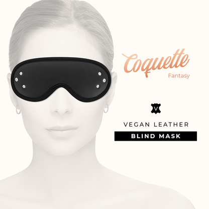 COQUETTE CHIC DESIRE - MASCHERA FANTASIA VEGANA IN PELLE CON FODERA IN NEOPRENE - COQUETTE FANTASY | Lingerie Harness Boutique