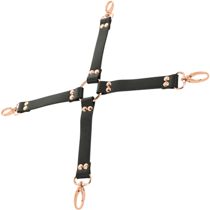 COQUETTE CHIC DESIRE - CRAVATTA FANTASIA IN PELLE VEGANA - COQUETTE FANTASY | Lingerie Harness Boutique