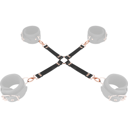 COQUETTE CHIC DESIRE - CRAVATTA FANTASIA IN PELLE VEGANA - COQUETTE FANTASY | Lingerie Harness Boutique