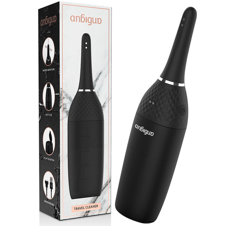 ANBIGUO - PULITORE ANALE AUTOMATICO ULTIMO 5 INTENSITÀ - ANBIGUO | Lingerie Harness Boutique