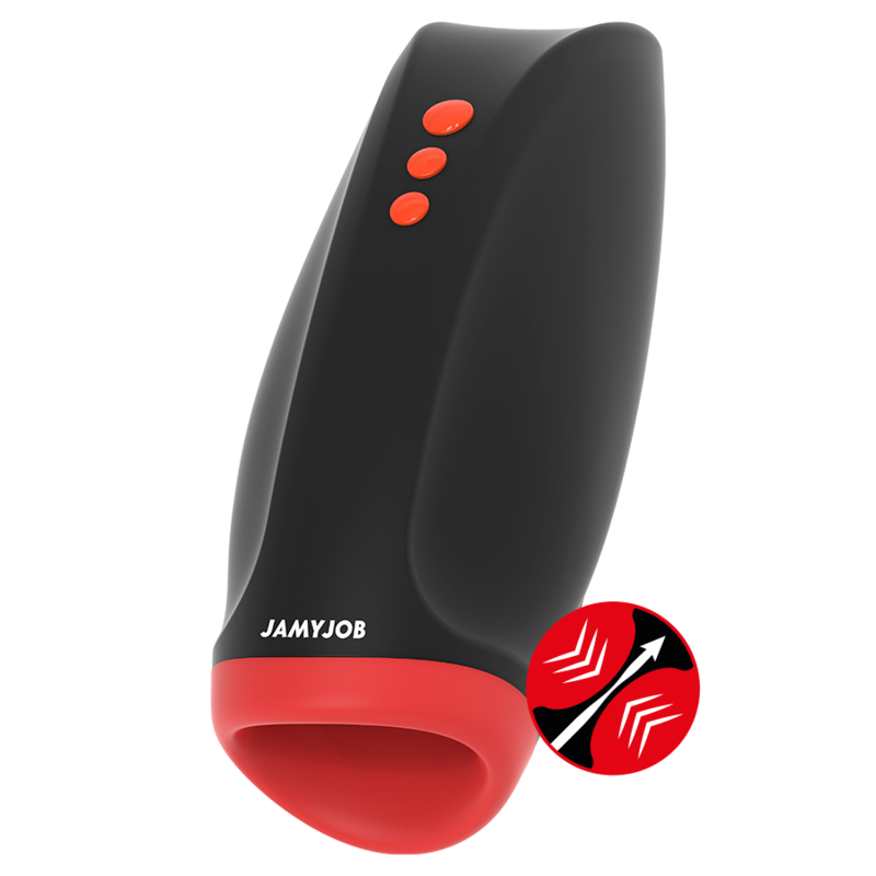JAMYJOB - MASTURBATORE NOVAX CON VIBRAZIONE E COMPRESSIONE - JAMYJOB | Lingerie Harness Boutique