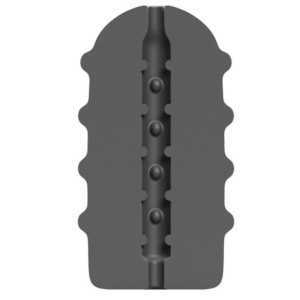 ALL BLACK - MASTURBATORE BUMPY - ALL BLACK | Lingerie Harness Boutique