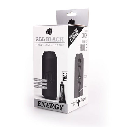 ALL BLACK - ENERGIA DEL MASTURBATORE - ALL BLACK | Lingerie Harness Boutique