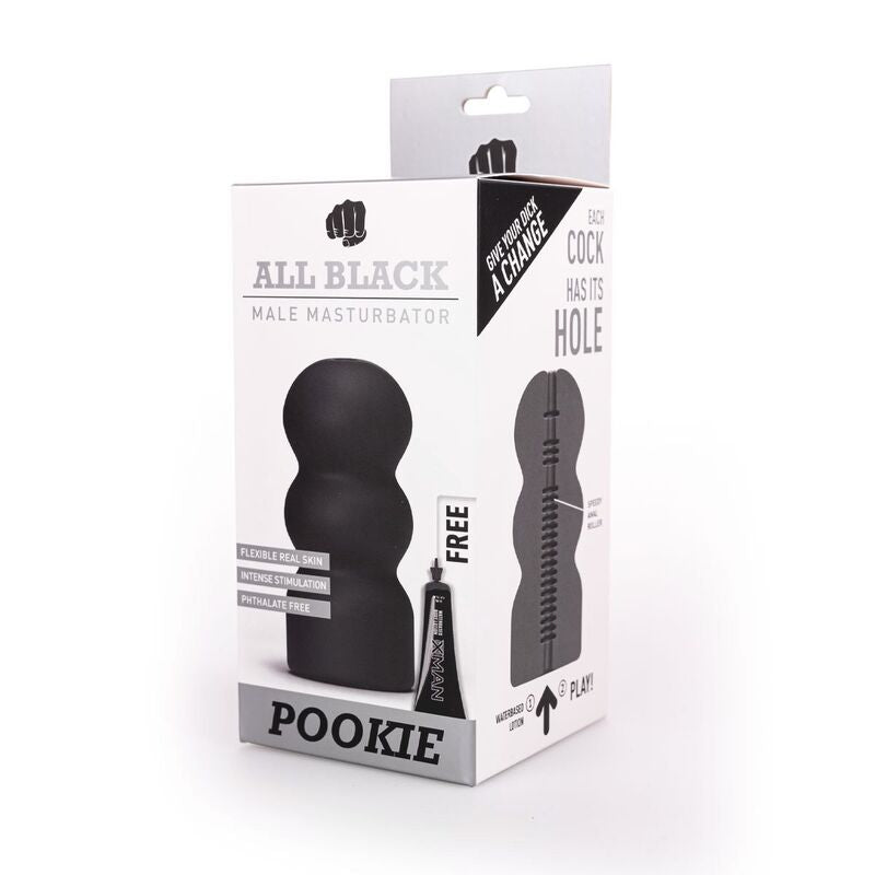 ALL BLACK - POOKIE MASTURBATORE - ALL BLACK | Lingerie Harness Boutique