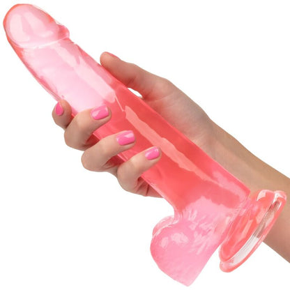 CALEXOTICS - DILDO REGINA TAGLIA ROSA 20.3 CM - CALEXOTICS | Lingerie Harness Boutique