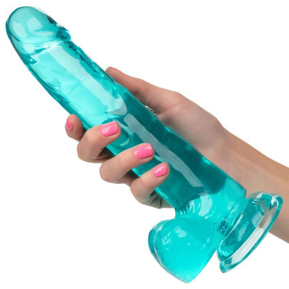 CALEXOTICS - DILDO QUEEN SIZE BLUE 20.3 CM