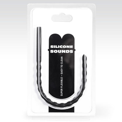 ALL BLACK - SONDA URETRALE IN SILICONE DA 6/8 MM - ALL BLACK | Lingerie Harness Boutique