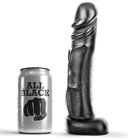 ALL BLACK - DILDO 22 CM - ALL BLACK | Lingerie Harness Boutique