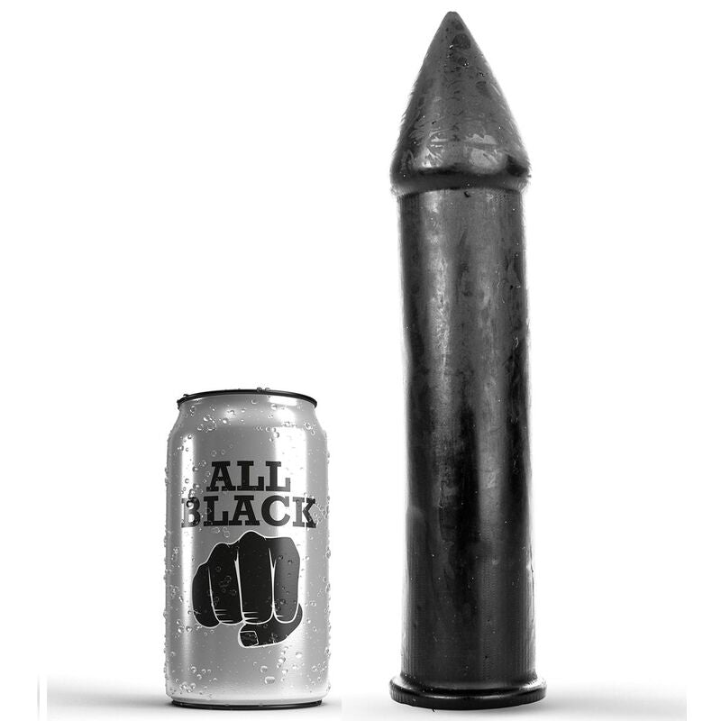 ALL BLACK - DILDO 24 CM - ALL BLACK | Lingerie Harness Boutique