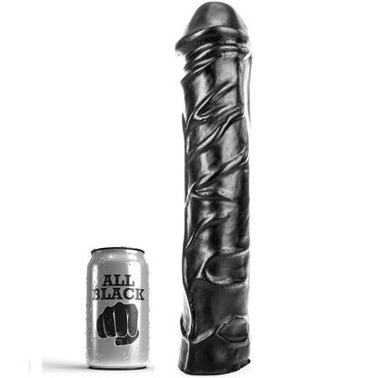 ALL BLACK - DILDO GIGANTE CON PUGNO MORBIDO 32 CM - ALL BLACK | Lingerie Harness Boutique
