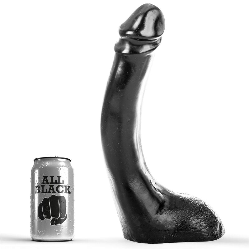 ALL BLACK - DILDO 29 CM FISTING - ALL BLACK | Lingerie Harness Boutique