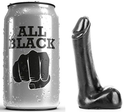ALL BLACK - DILDO 9 CM - ALL BLACK | Lingerie Harness Boutique