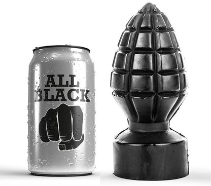 ALL BLACK - 14 CM BUTT PLUG