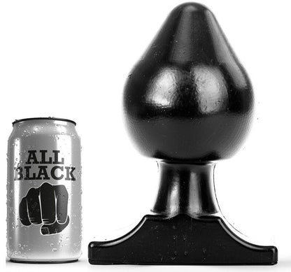 ALL BLACK - 19 CM BUTT PLUG