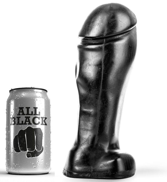 ALL BLACK - PUNTA LARGA DONG 22 CM - ALL BLACK | Lingerie Harness Boutique