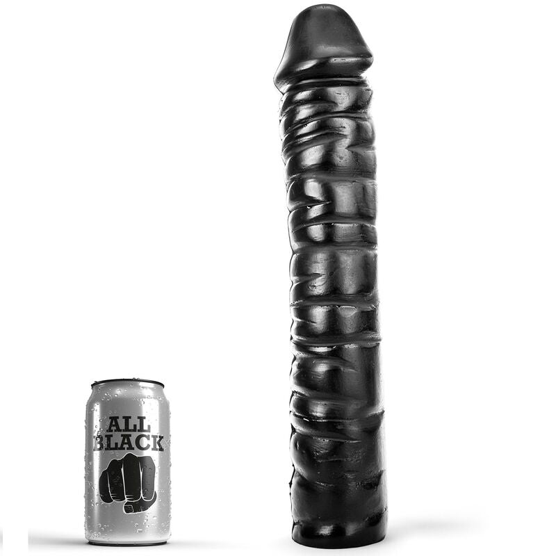 ALL BLACK - DONG 38 CM - ALL BLACK | Lingerie Harness Boutique