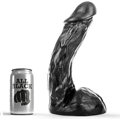 ALL BLACK - DONG 28 CM - ALL BLACK | Lingerie Harness Boutique