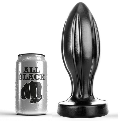 ALL BLACK - 21 CM BUTT PLUG