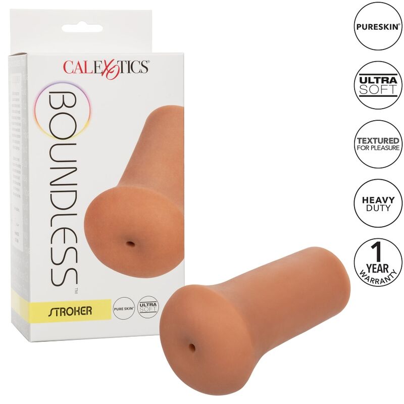 CALEXOTICS - BOUNDLESS STROKER CARAMEL - CALEXOTICS | Lingerie Harness Boutique