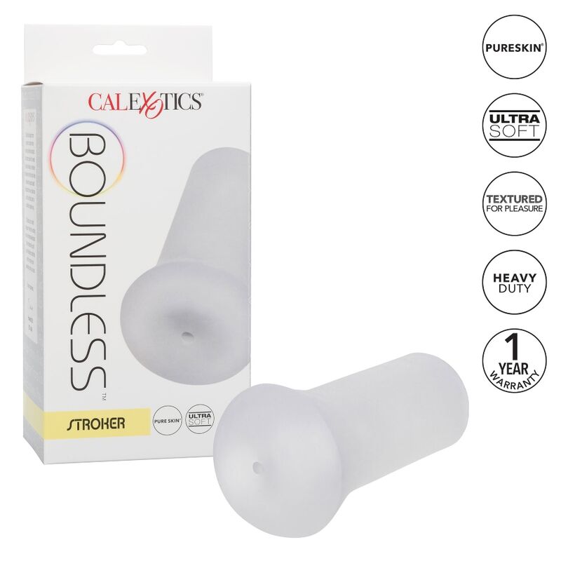 CALEXOTICS - BOUNDLESS STROKER TRASPARENTE - CALEXOTICS | Lingerie Harness Boutique