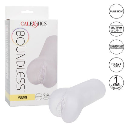 CALEXOTICS - BOUNDLESS VULVA STROKER TRASPARENTE - CALEXOTICS | Lingerie Harness Boutique