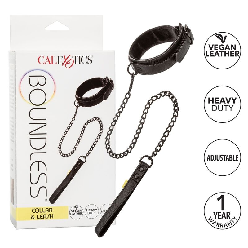 CALEXOTICS - COLLARE E GUINZAGLIO BOUNDLESS - CALEXOTICS | Lingerie Harness Boutique