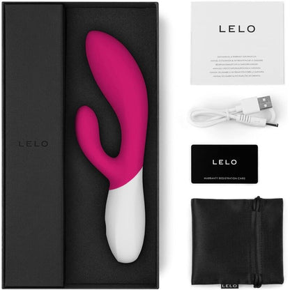 LELO - INA WAVE 2 VBRADOR LUXURY SPECIALE MOVIMENTO CERISE - LELO | Lingerie Harness Boutique