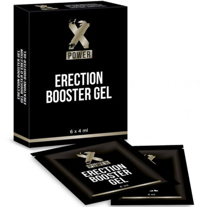 XPOWER - GEL BOOSTER PER LEREZIONE 6 X 4 ML - XPOWER | Lingerie Harness Boutique