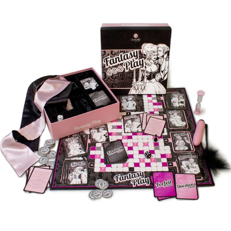 SECRETPLAY - GIOCO DA TAVOLO FANTASY (ES/EN/FR/PT) - SECRETPLAY 100% GAMES | Lingerie Harness Boutique