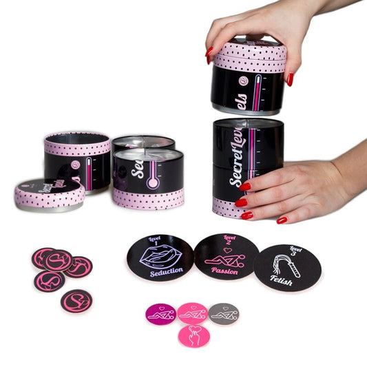 SECRETPLAY - GIOCO A LIVELLI SEGRETI (ES/EN/FR/PT) - SECRETPLAY 100% GAMES | Lingerie Harness Boutique