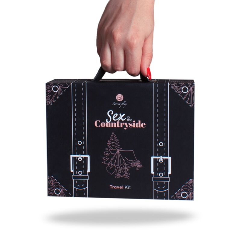SECRETPLAY - KIT DA VIAGGIO SESSO IN CAMPAGNA (ES/EN/DE/FR/NL/PT) - SECRETPLAY 100% GAMES | Lingerie Harness Boutique