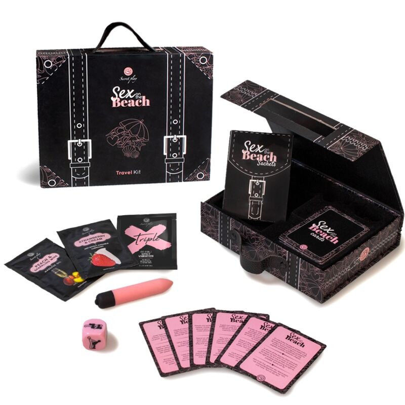 SECRETPLAY - BEACH SEX TRAVEL KIT (ES/EN/DE/FR/NL/PT)