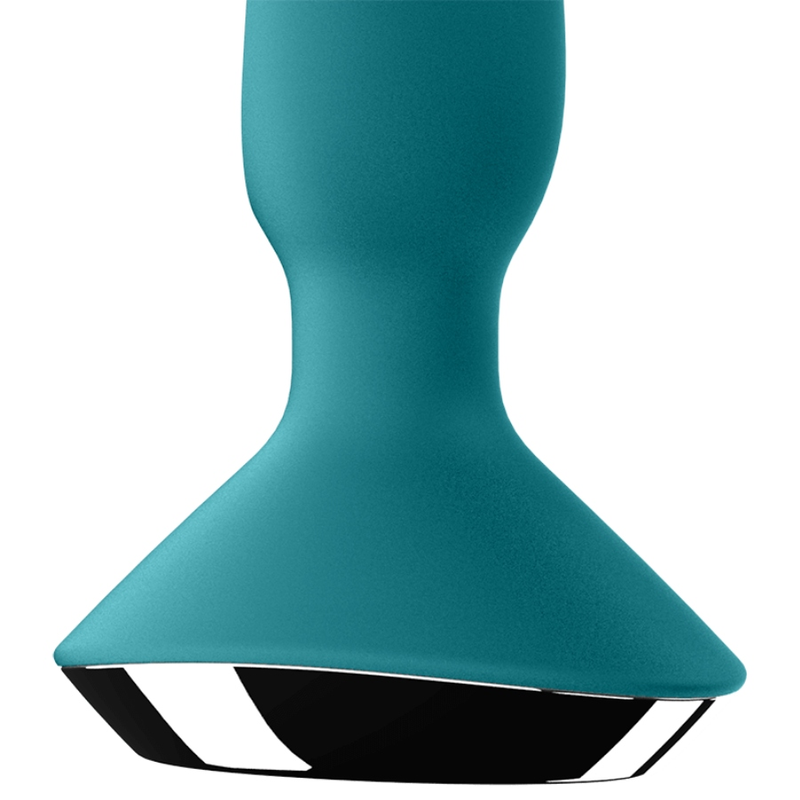 SATISFYER - PLUG ILICIOUS 1 PLUG VIBRATORE VERDE - SATISFYER CONNECT | Lingerie Harness Boutique