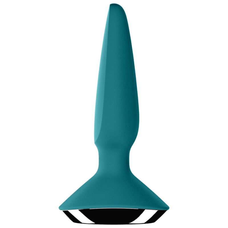 SATISFYER - PLUG ILICIOUS 1 PLUG VIBRATORE VERDE - SATISFYER CONNECT | Lingerie Harness Boutique