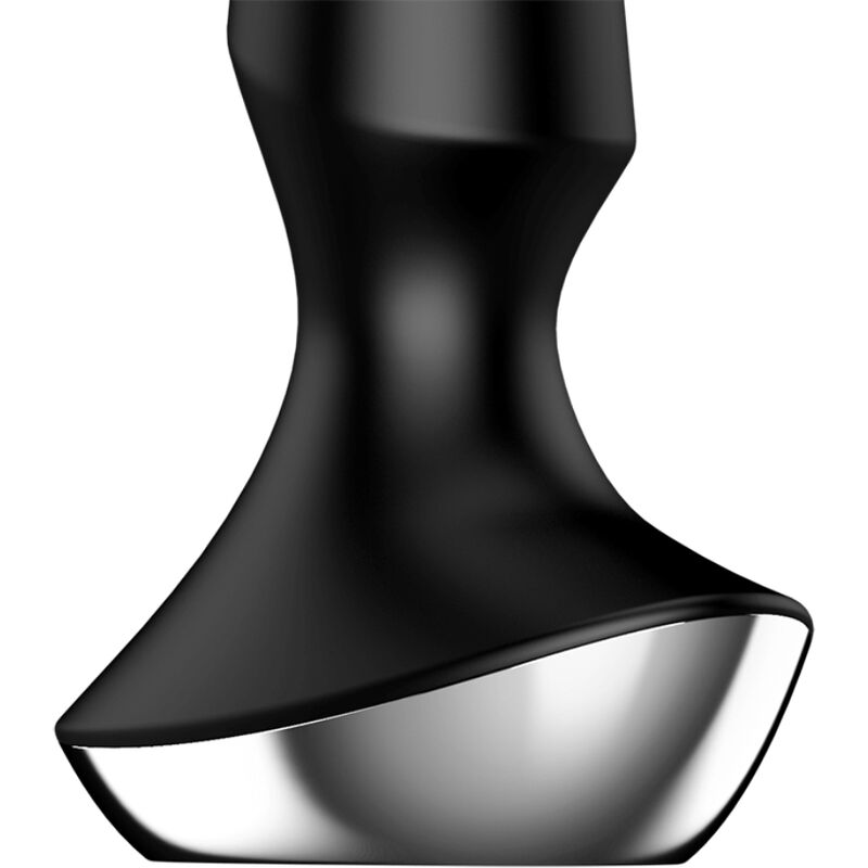 SATISFYER - PLUG ILICIOUS 2 PLUG VIBRATORE NERO - SATISFYER CONNECT | Lingerie Harness Boutique