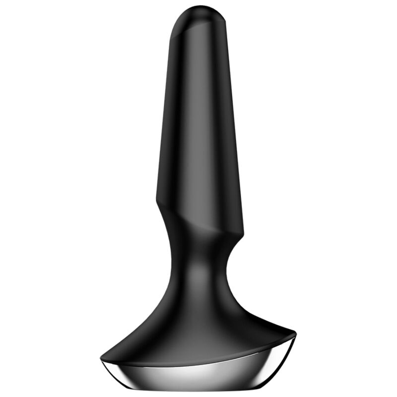 SATISFYER - PLUG ILICIOUS 2 PLUG VIBRATORE NERO - SATISFYER CONNECT | Lingerie Harness Boutique