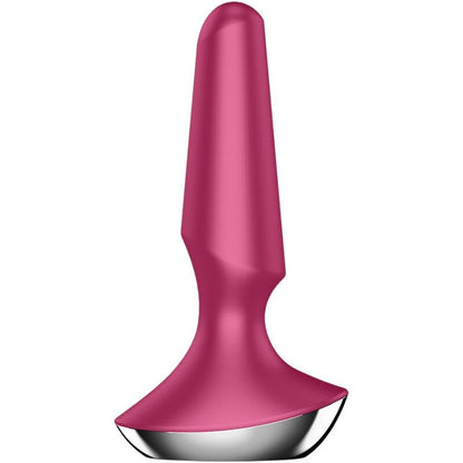 SATISFYER - PLUG ILICIOUS 2 PLUG VIBRATORE BERRY - SATISFYER CONNECT | Lingerie Harness Boutique