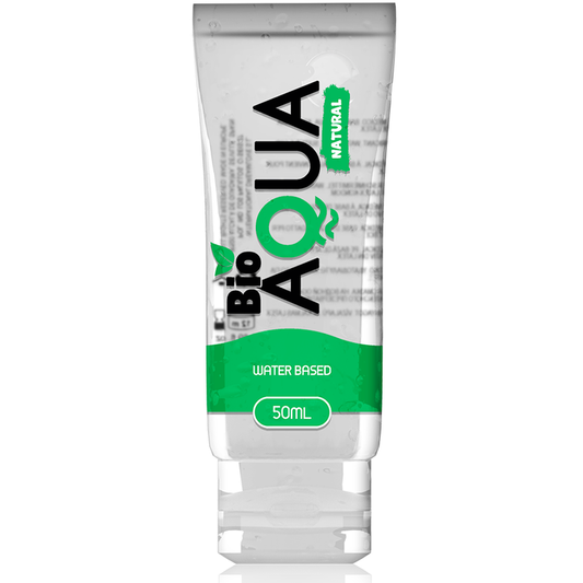BIOAQUA - LUBRIFICANTE INGREDIENTI NATURALI A BASE ACQUA 50 ML - BIOAQUA | Lingerie Harness Boutique