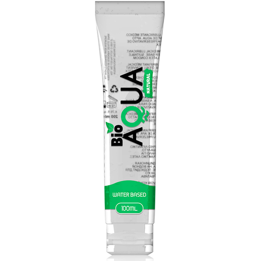 BIOAQUA - LUBRIFICANTE INGREDIENTI NATURALI A BASE ACQUA 100 ML - BIOAQUA | Lingerie Harness Boutique