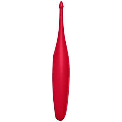 SATISFYER - VIBRATORE CON PUNTA TWIRLING FUN ROSSO - SATISFYER VIBRATOR | Lingerie Harness Boutique