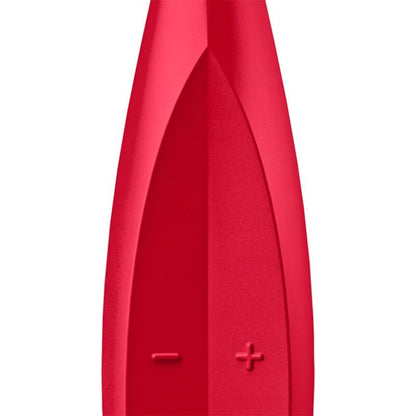 SATISFYER - VIBRATORE CON PUNTA TWIRLING FUN ROSSO - SATISFYER VIBRATOR | Lingerie Harness Boutique